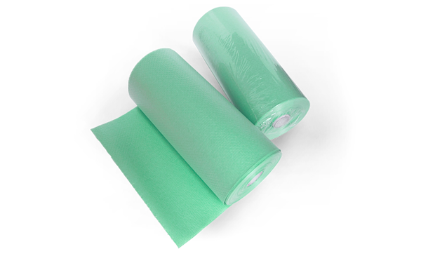 Picture of Bib Aprons / 80 sheets - Green - 6 pcs