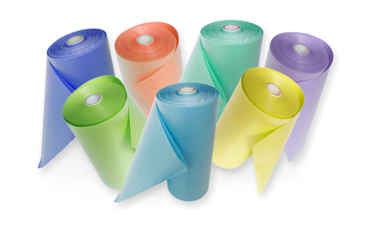 Picture of Bib Aprons / 80 sheets - Blue - 6 pcs