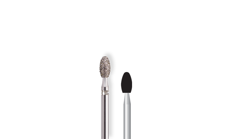 Picture of FG Oval Bur 277-023 / Medium