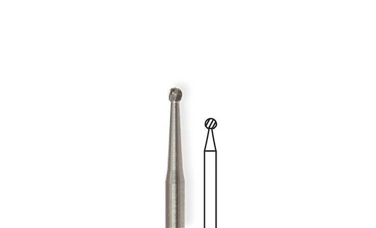 Picture of HP Round Bur 001-014
