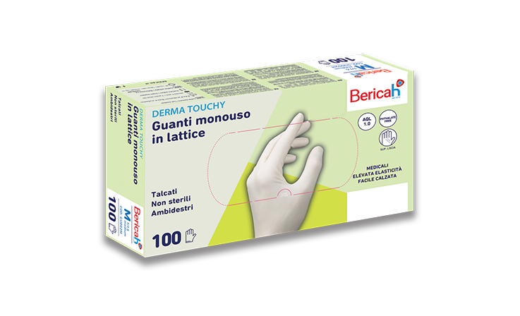 Guanti in lattice