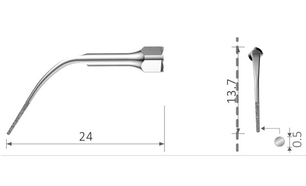 Picture of Scaler Tip compatible with EMS® couplings / P3D