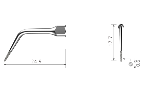 Picture of Scaler Tip compatible with EMS® couplings / E3D