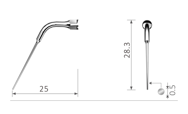 Picture of Scaler Tip compatible with EMS® couplings / E14