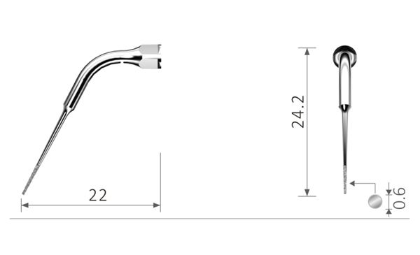 Picture of Scaler Tip compatible with EMS® couplings / E15D