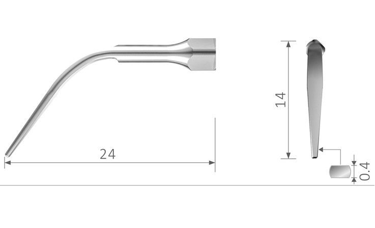 Picture of Scaler Tip compatible with EMS® couplings / G3