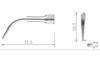 Picture of Scaler Tip compatible with EMS® couplings / G4