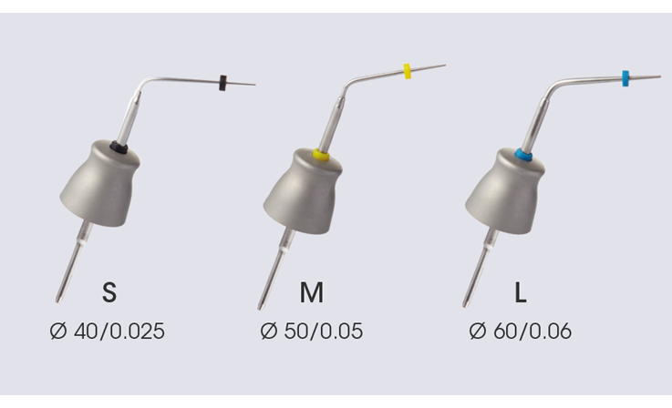 Manipolo per otturazione 3D downpack