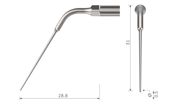 Picture of Scaler Tip compatible with Satelec® couplings / ED4