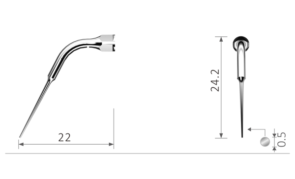 Picture of Scaler Tip compatible with Satelec® couplings / ED15