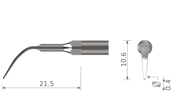 Picture of Scaler Tip compatible with Satelec® couplings / S#1