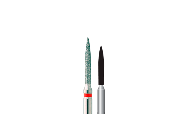Picture of FG Flame Bur 249-012 / Short / Medium