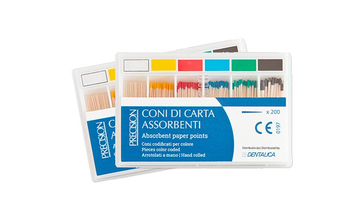 Picture of ISO Paper Points / Assorted 35-60 - 200 pcs