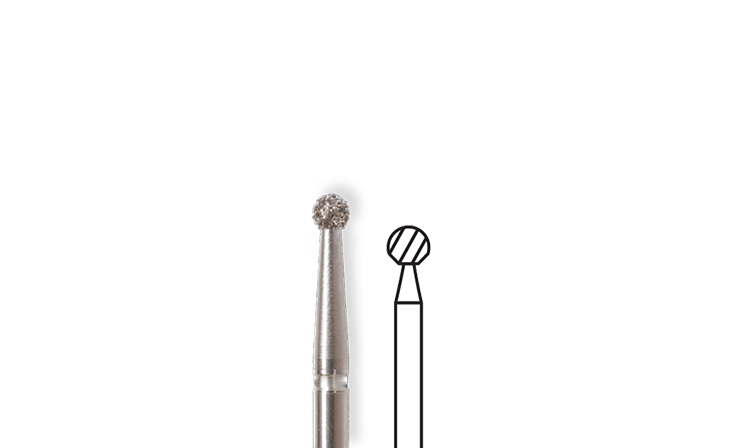 Picture of FG Round Bur 697-012 / Medium